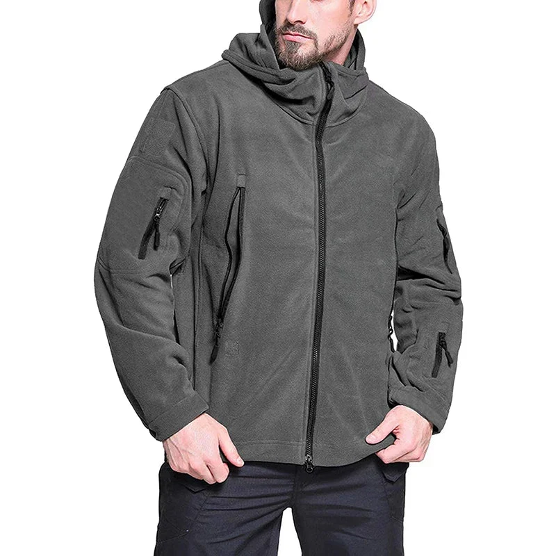 Softshell thermique / veste polaire tactique d'hiver pour homme "Planete Rando - ST100"