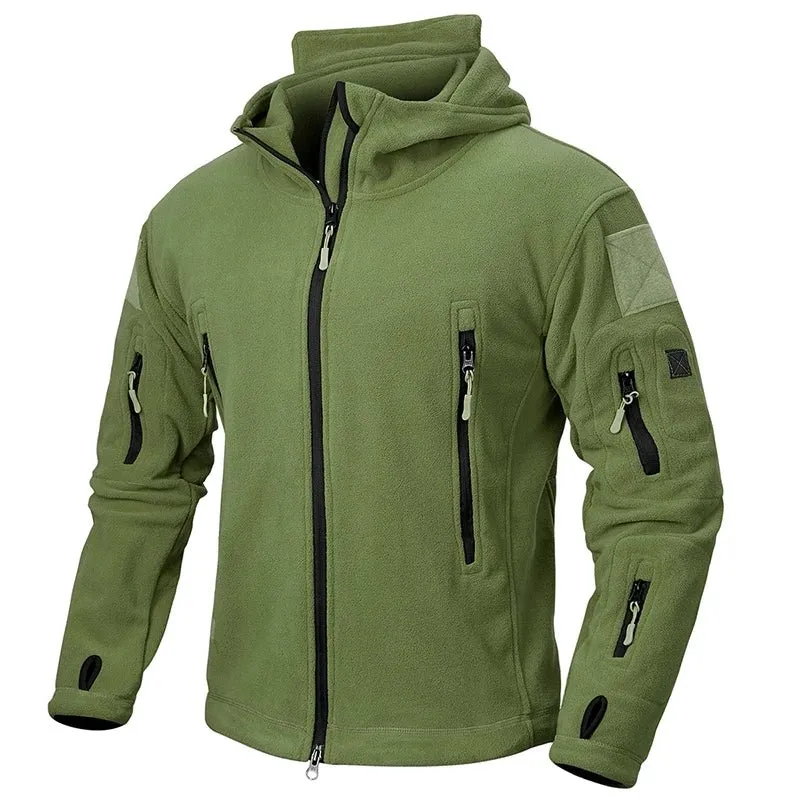 Softshell thermique / veste polaire tactique d'hiver pour homme "Planete Rando - ST100"