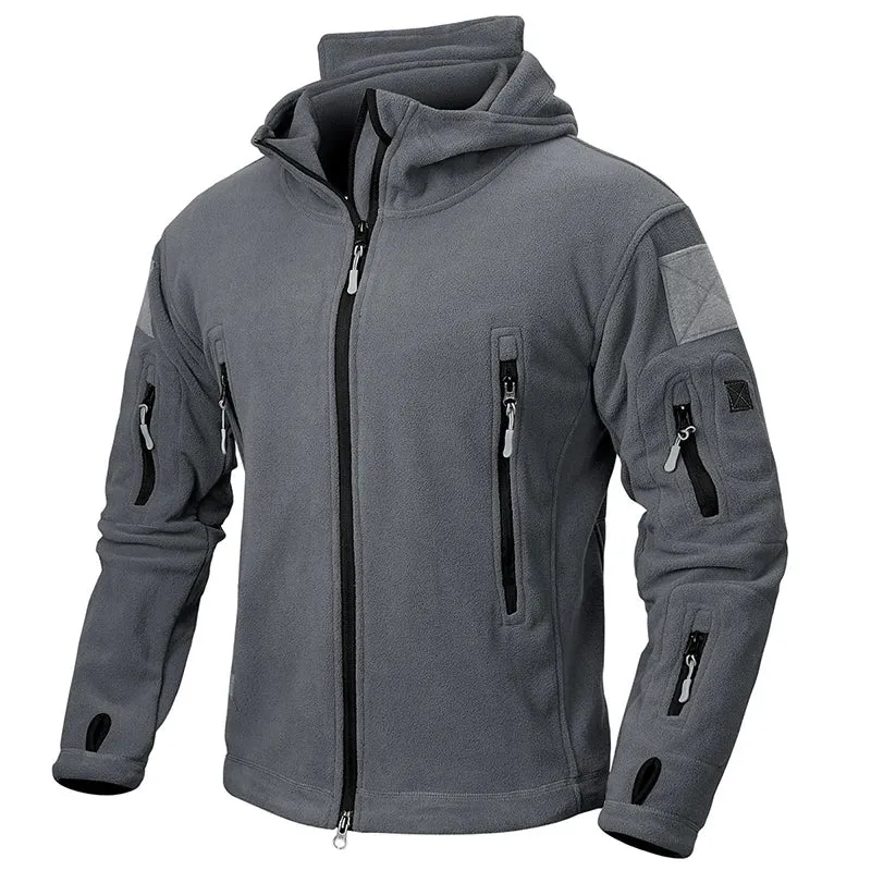 Softshell thermique / veste polaire tactique d'hiver pour homme "Planete Rando - ST100"