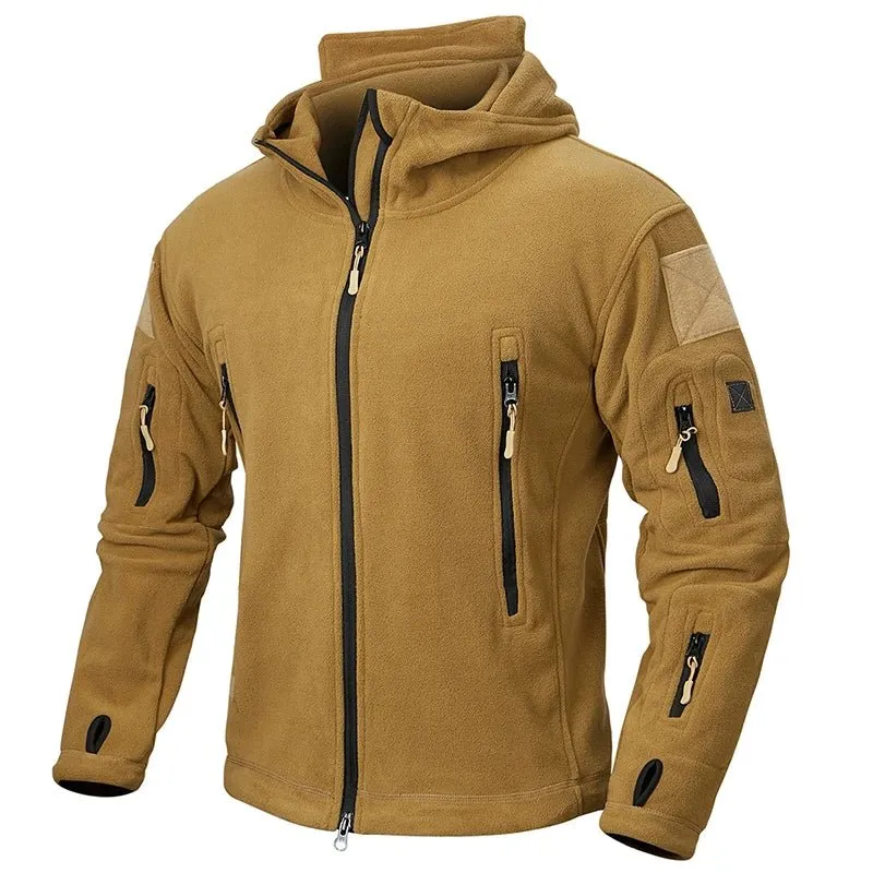 Softshell thermique / veste polaire tactique d'hiver pour homme "Planete Rando - ST100"