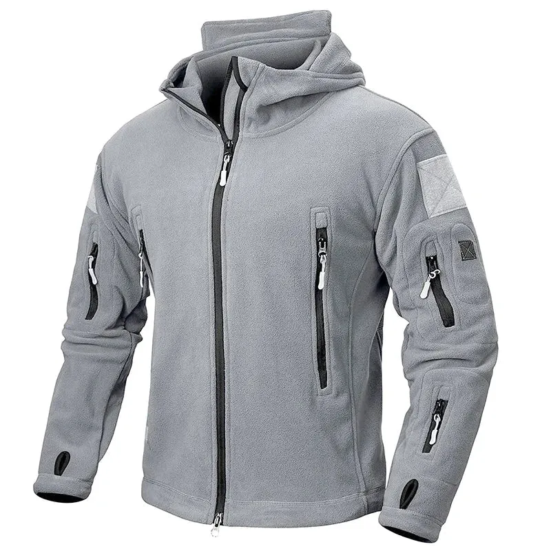 Softshell thermique / veste polaire tactique d'hiver pour homme "Planete Rando - ST100"