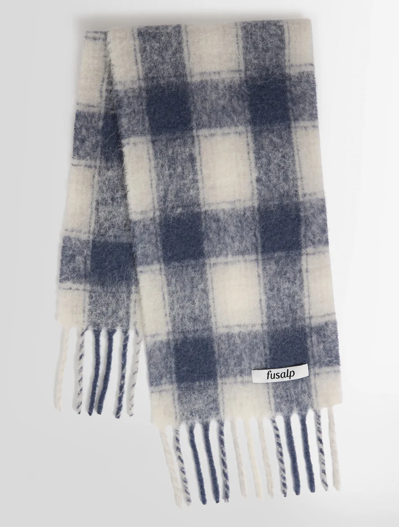 ÉCHARPE CHECK SCARF