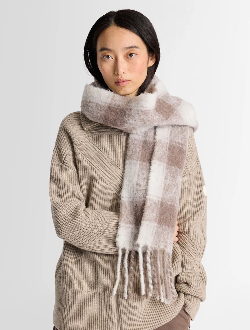 ÉCHARPE CHECK SCARF