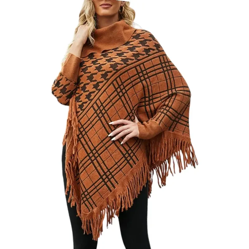Poncho De Femme Tricot