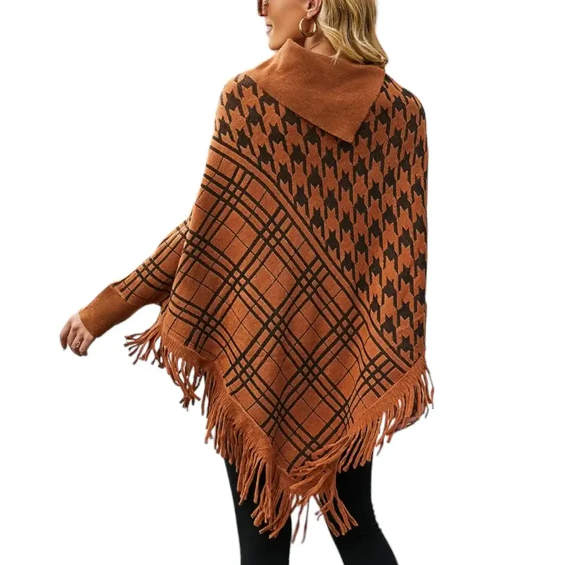 Poncho De Femme Tricot