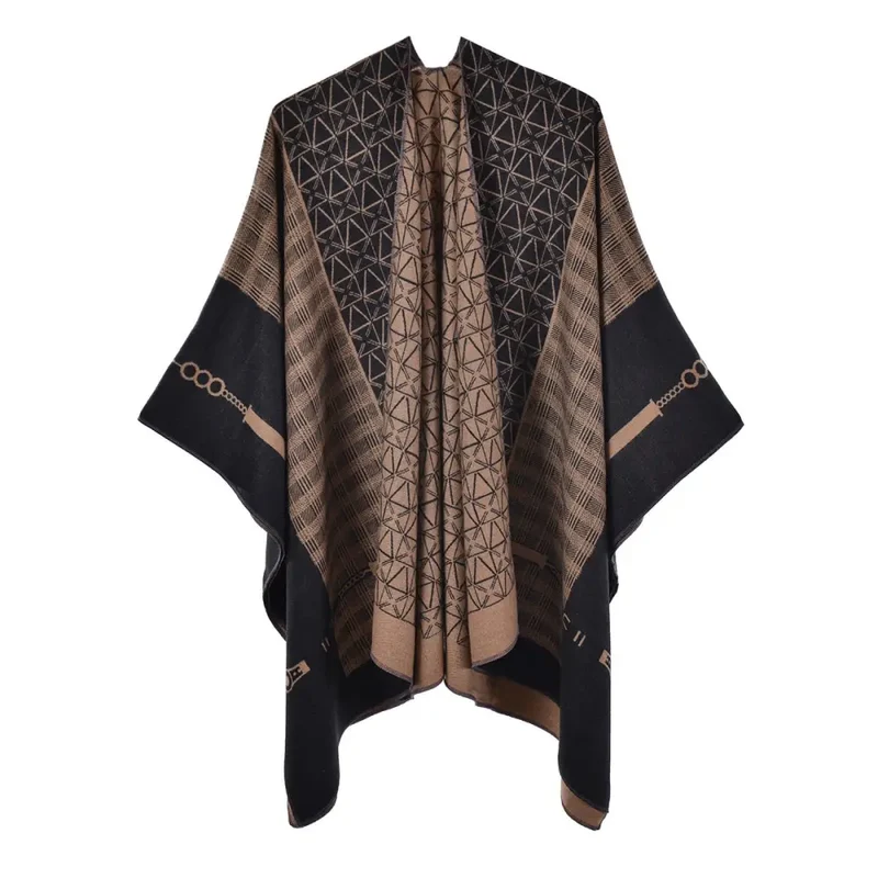 Poncho En Cachemire