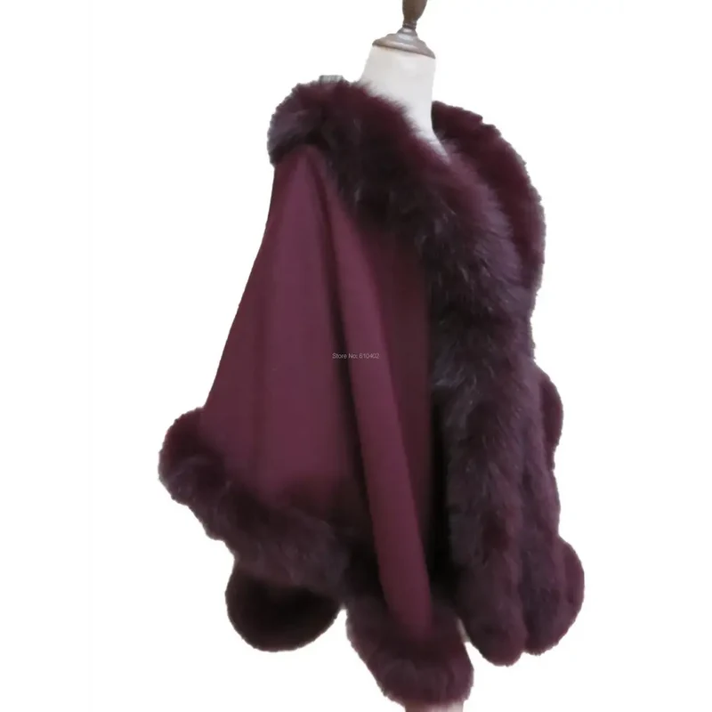Poncho Femme Luxe