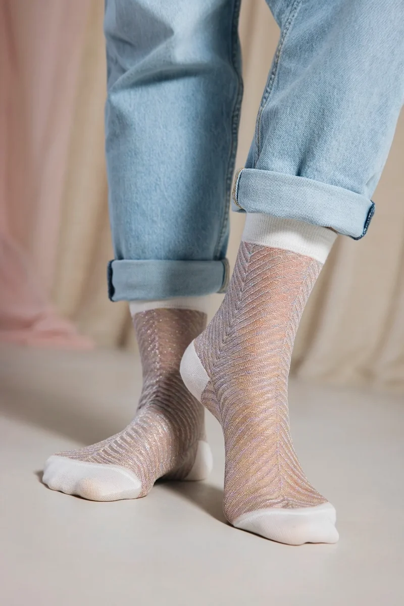 CHAUSSETTES SAPIN IRISÉ