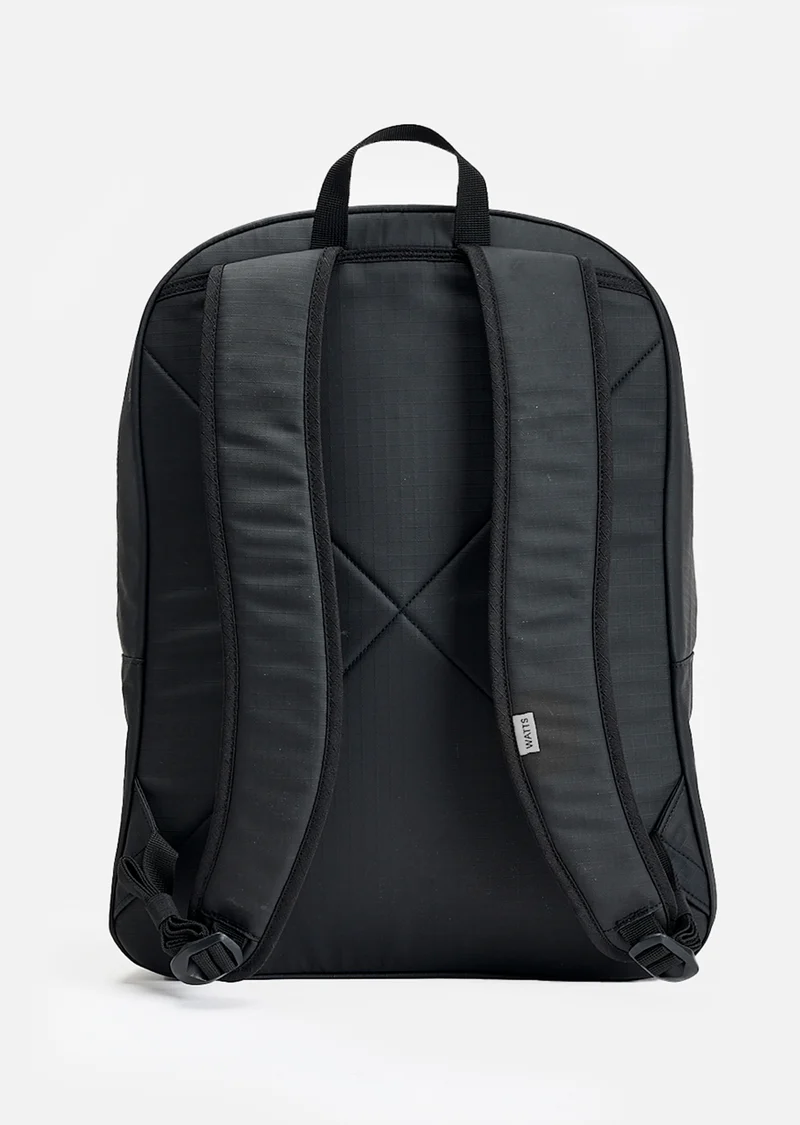 Grand sac à dos R-Pack - Noir / Marron