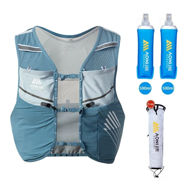 Gilet d'hydratation léger 5L pour le trail, la randonnée et le cyclisme "AONIJIE - C9100"