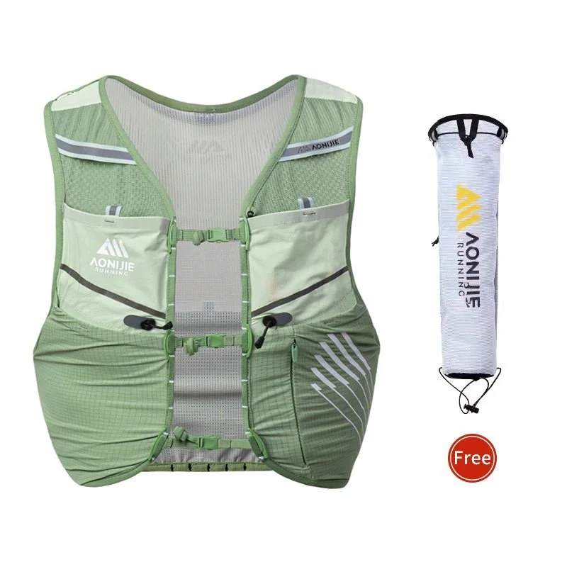 Gilet d'hydratation léger 5L pour le trail, la randonnée et le cyclisme "AONIJIE - C9100"