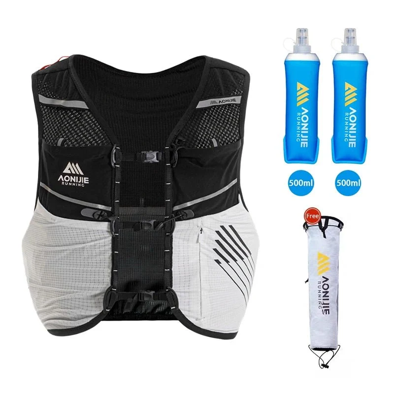 Gilet d'hydratation léger 5L pour le trail, la randonnée et le cyclisme "AONIJIE - C9100"