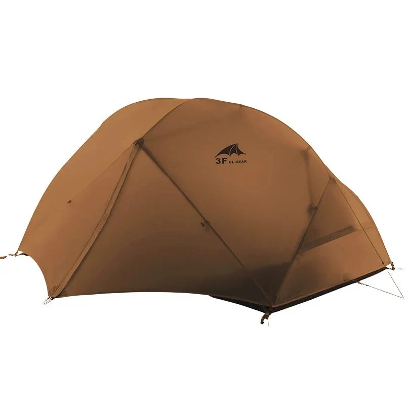 Tente de bivouac / camping double-parois autoportante en nylon ultraléger 15D enduit de silicone "3F UL Gear - Floating Cloud"