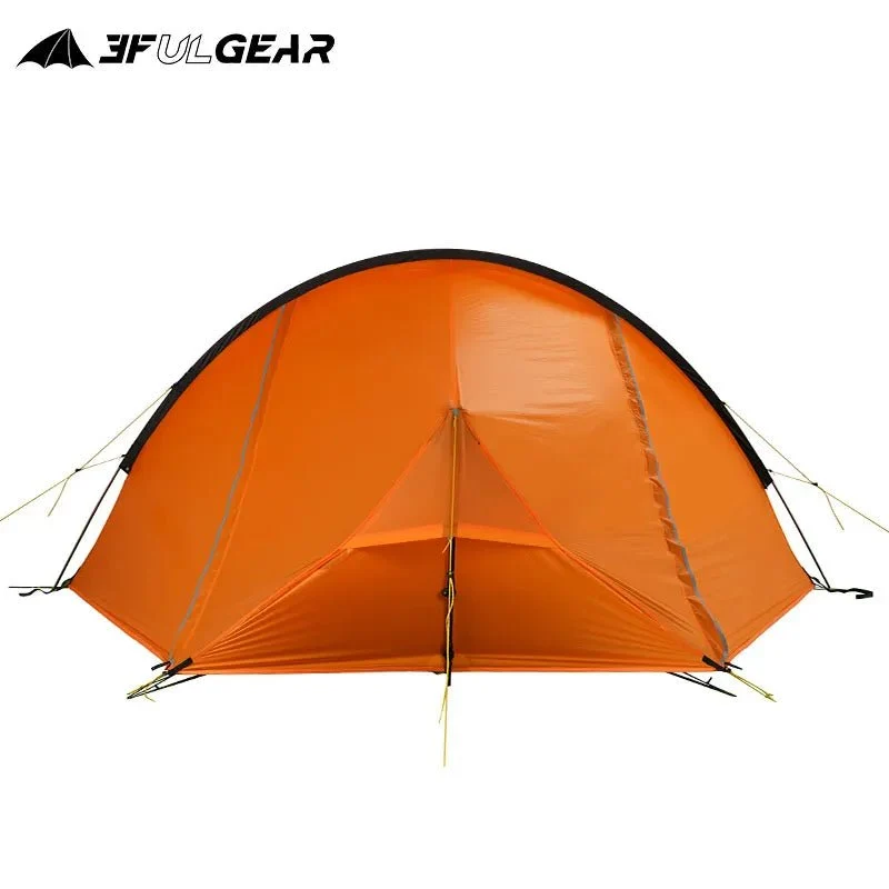 Tente hybride double-parois pour le bivouac / camping avec large espace intérieur 1,9kg "3F UL GEAR - SHELL 2"