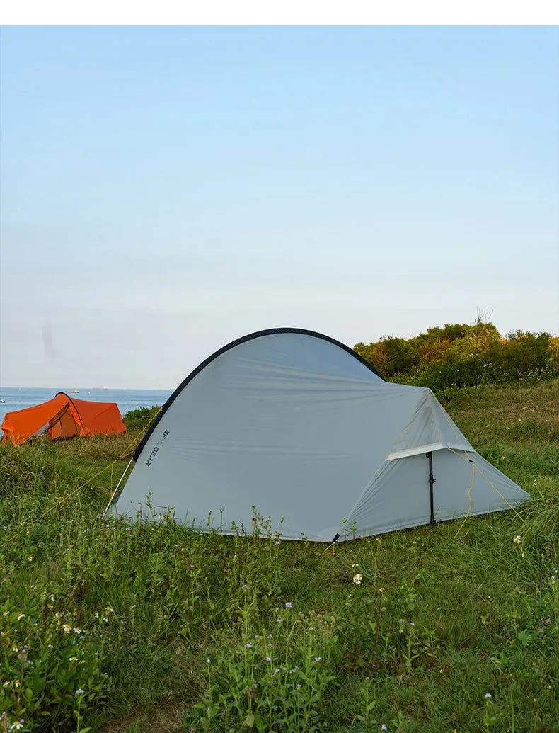 Tente hybride double-parois pour le bivouac / camping avec large espace intérieur 1,9kg "3F UL GEAR - SHELL 2"
