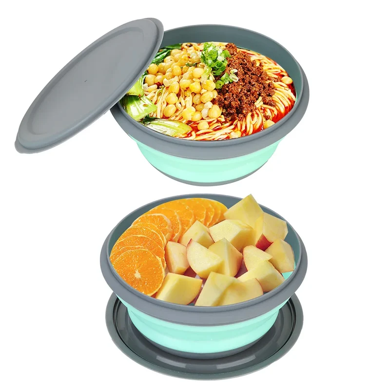 Ensemble de 3 bols pliables en silicone pour boîte à lunch "CLS Outdoor - Folding Bowl"