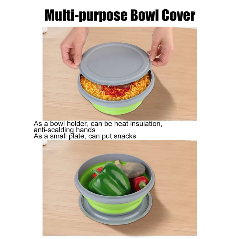 Ensemble de 3 bols pliables en silicone pour boîte à lunch "CLS Outdoor - Folding Bowl"
