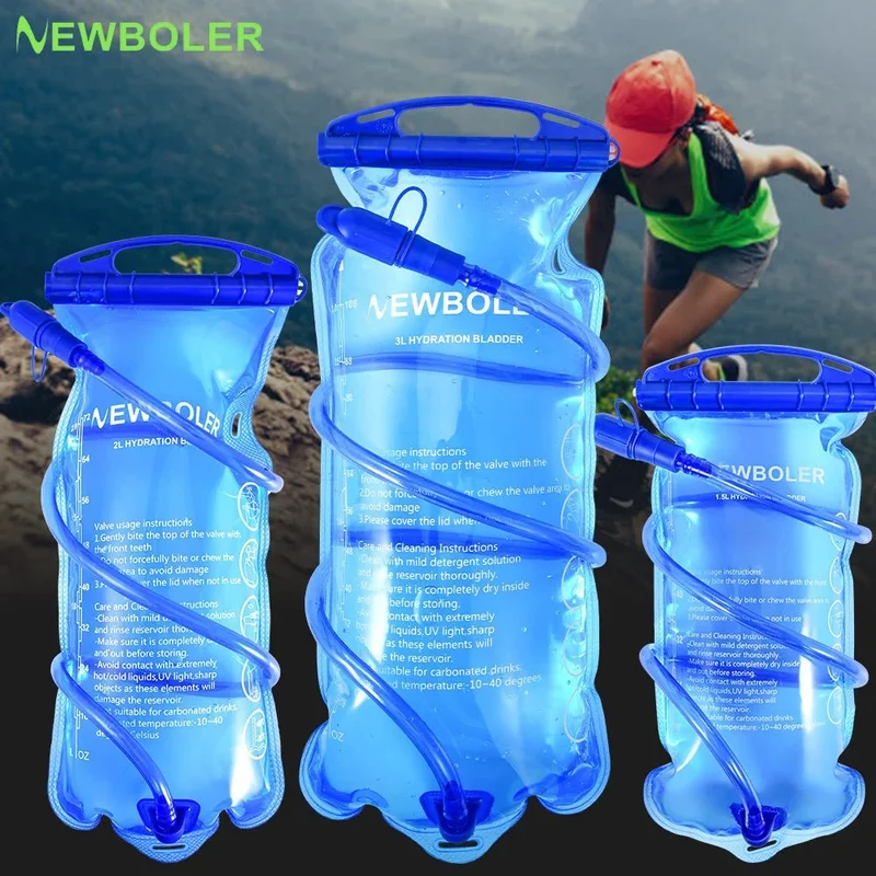 Poche à eau / poche d'hydratation sans PVC ni BPA "NEWBOLER - BOT000 series"
