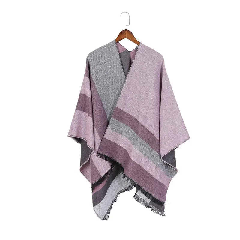 Poncho Pour Femme Hiver Chaud