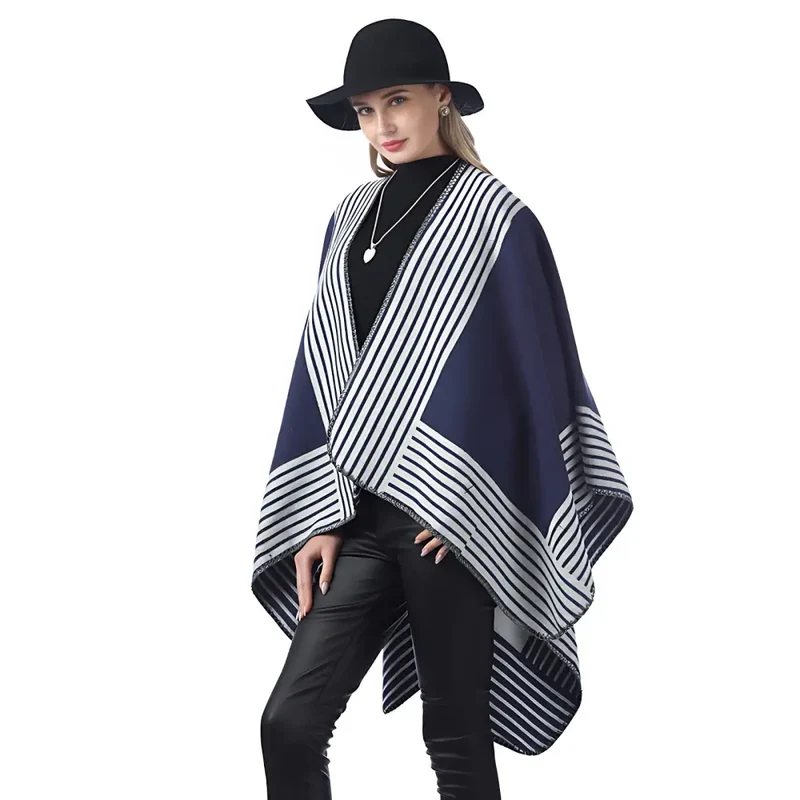 Pull Poncho Pour Femme