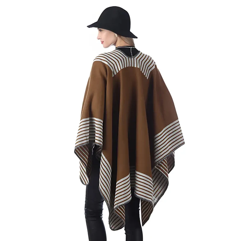 Pull Poncho Pour Femme