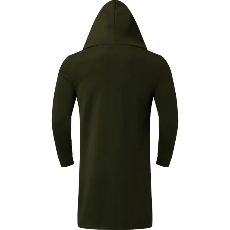 Manteau long poncho homme