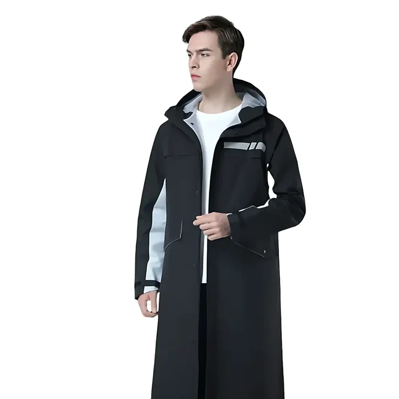 Poncho de pluie homme urbain