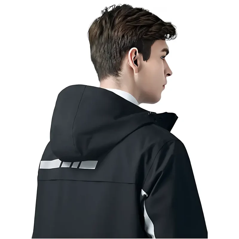 Poncho de pluie homme urbain