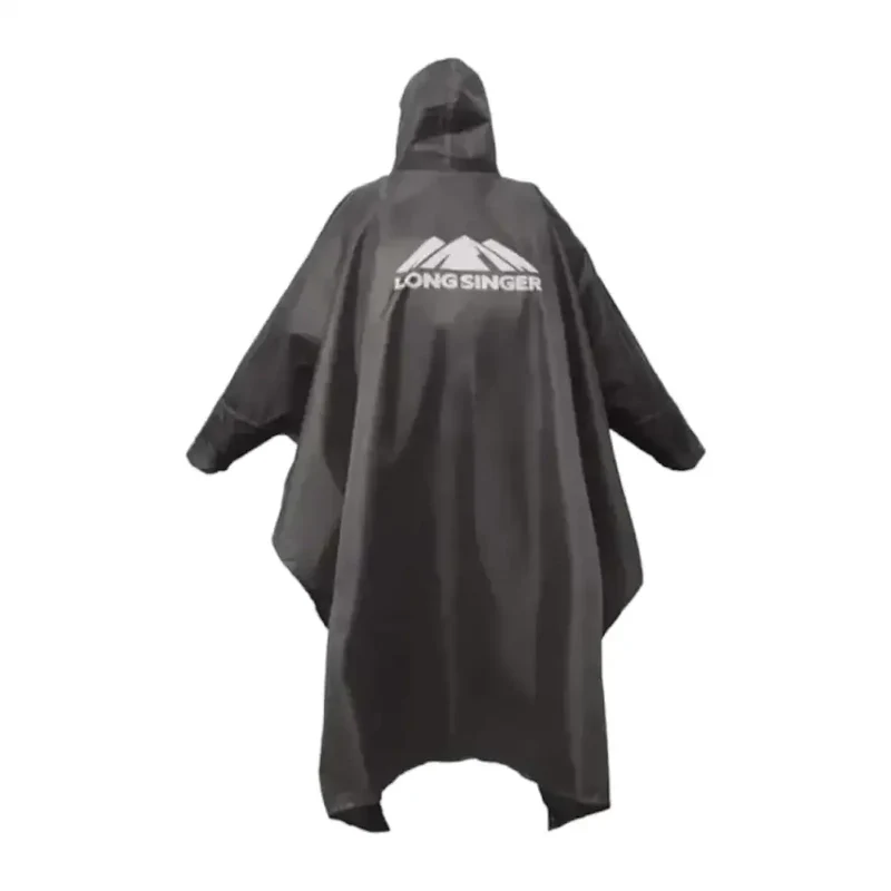 Poncho avec manches de pluie pour homme