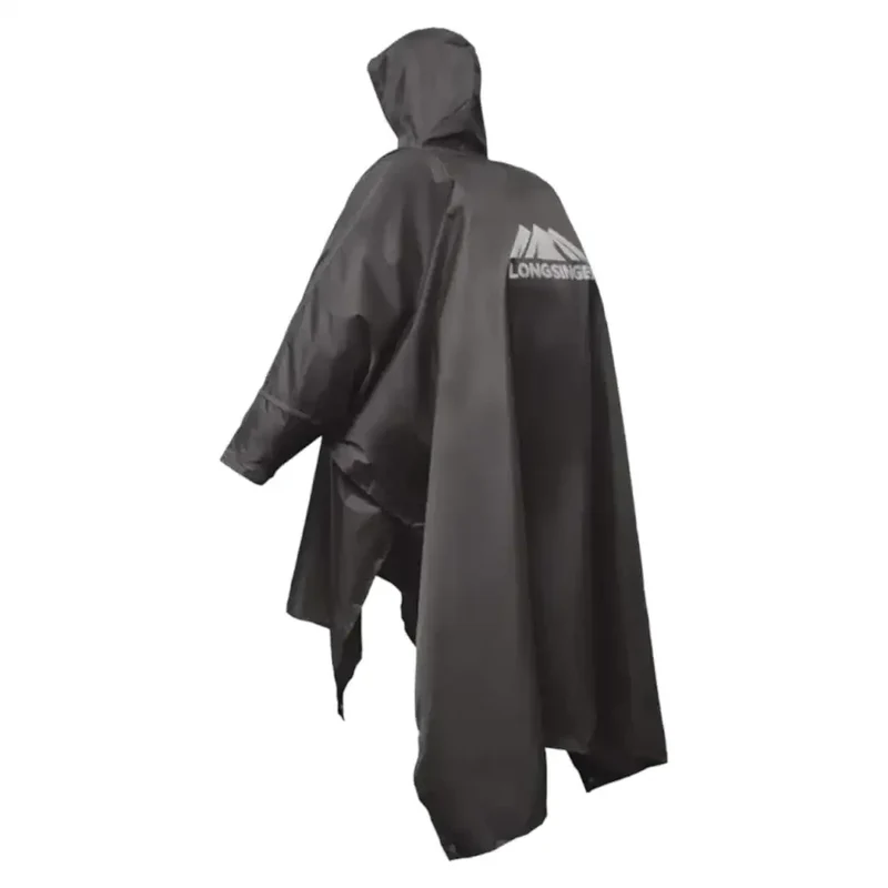 Poncho avec manches de pluie pour homme