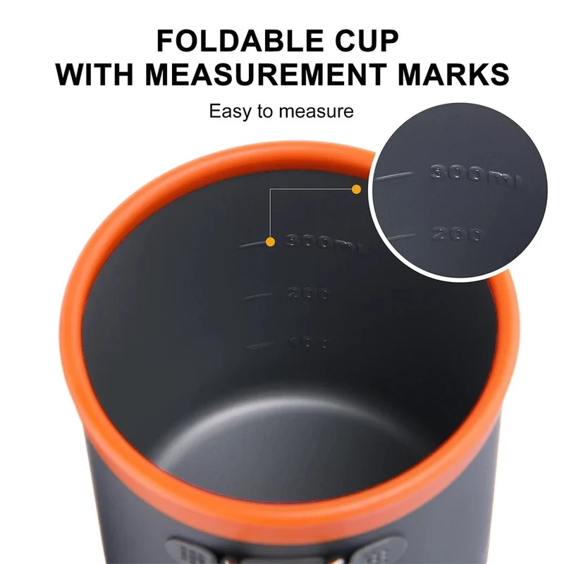 Tasse / mug en aluminium pour le camping & bivouac "Widesea - WSCC-002"