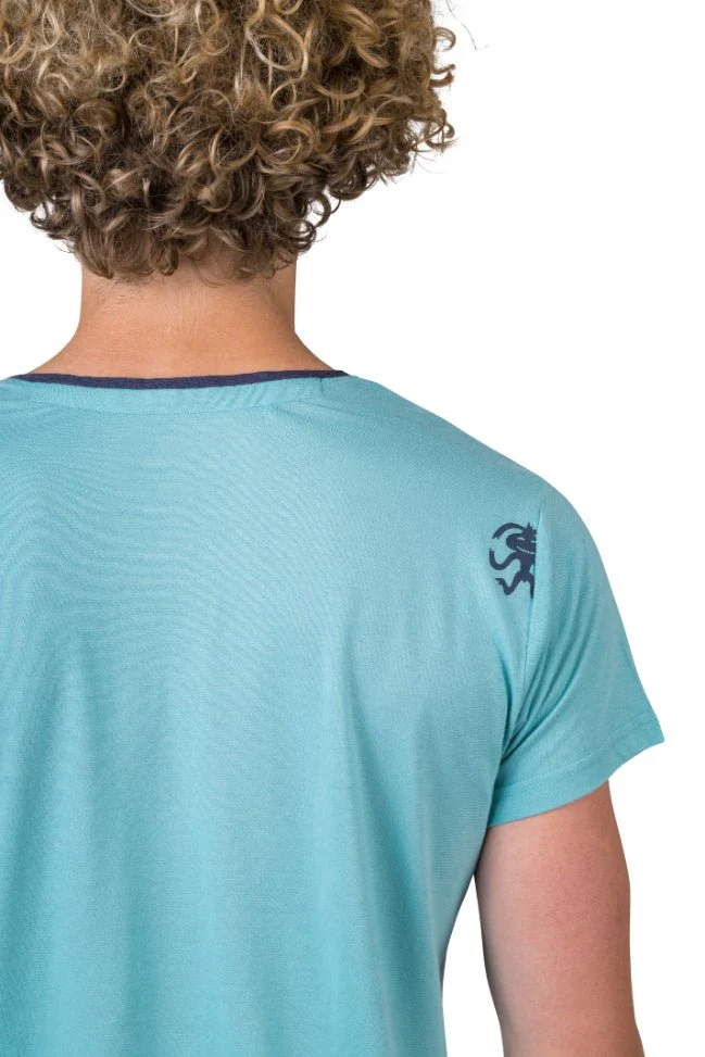 T-shirt de randonnée 50% Modal & 50% coton biologique pour homme "Rafiki − ZONE"