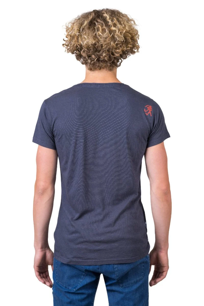 T-shirt de randonnée 50% Modal & 50% coton biologique pour homme "Rafiki − ZONE"