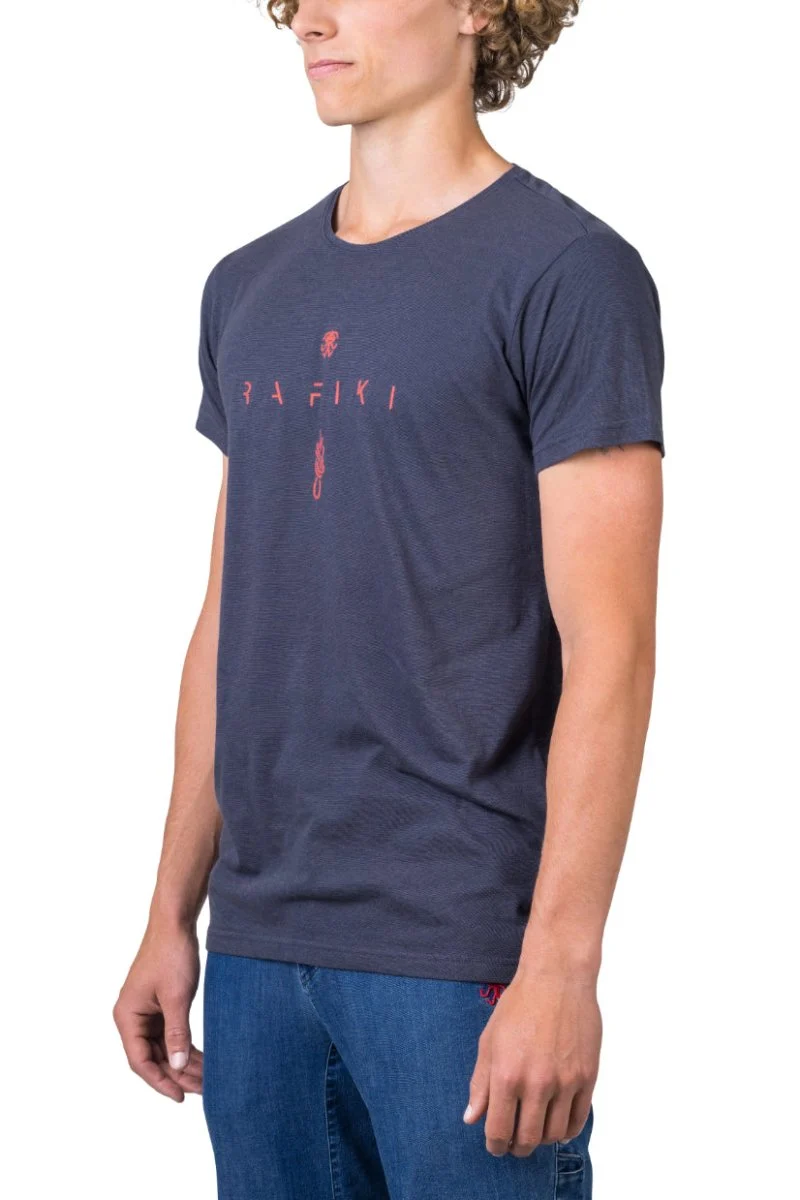 T-shirt de randonnée 50% Modal & 50% coton biologique pour homme "Rafiki − ZONE"