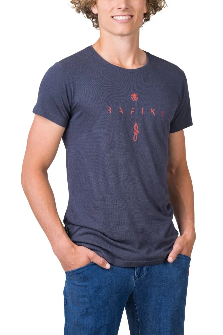 T-shirt de randonnée 50% Modal & 50% coton biologique pour homme "Rafiki − ZONE"