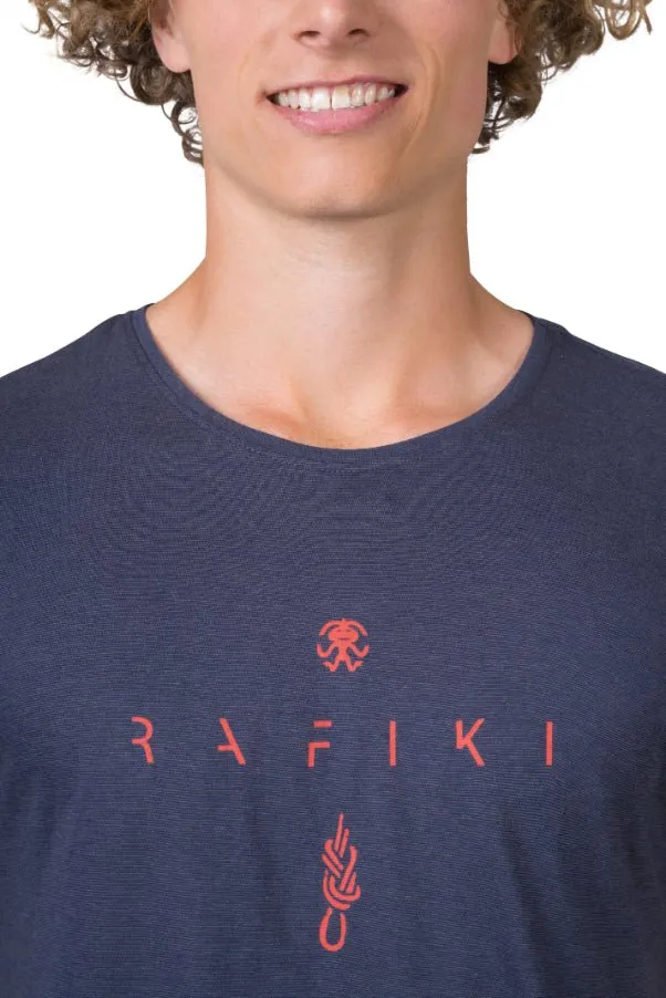 T-shirt de randonnée 50% Modal & 50% coton biologique pour homme "Rafiki − ZONE"