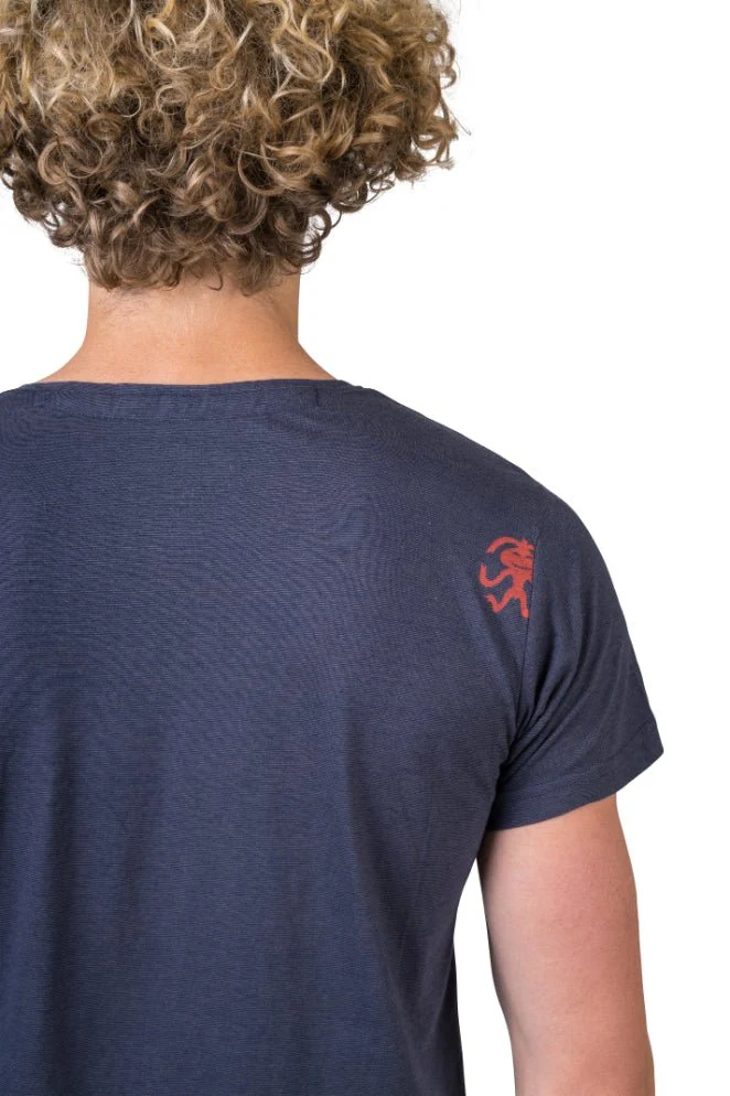 T-shirt de randonnée 50% Modal & 50% coton biologique pour homme "Rafiki − ZONE"
