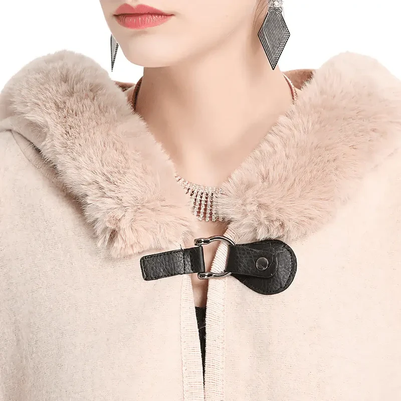 Manteau femme style poncho