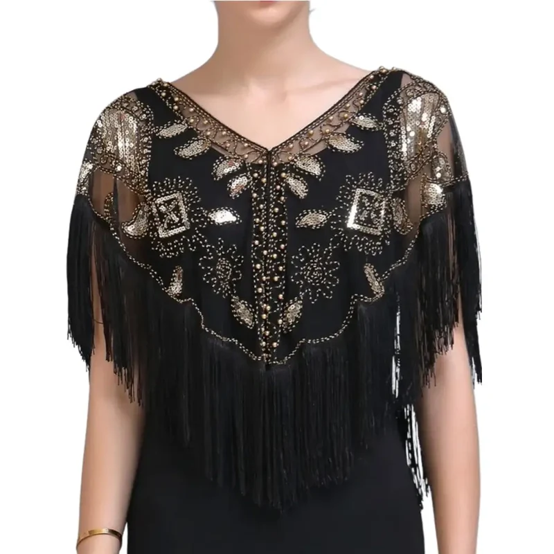 Poncho court femme été