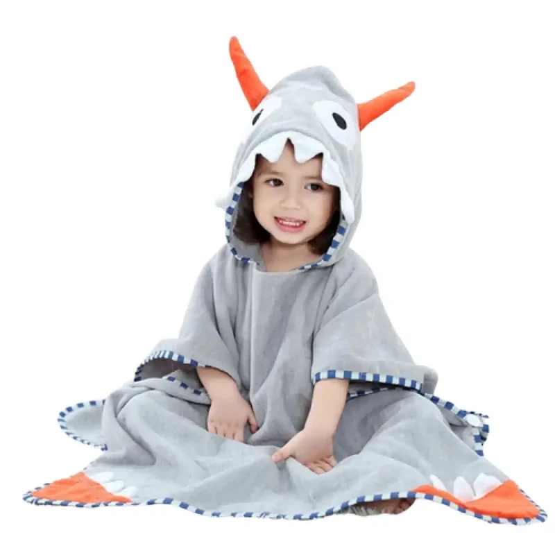 Poncho de plage enfants
