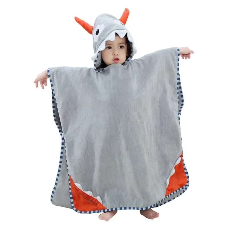 Poncho de plage enfants
