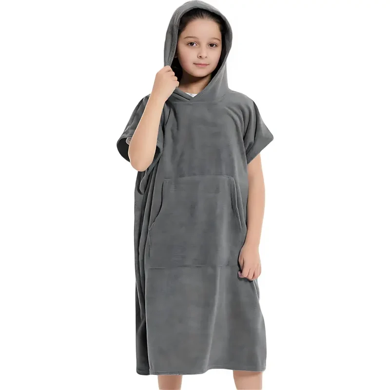 Poncho enfant plage