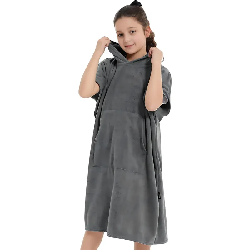 Poncho enfant plage