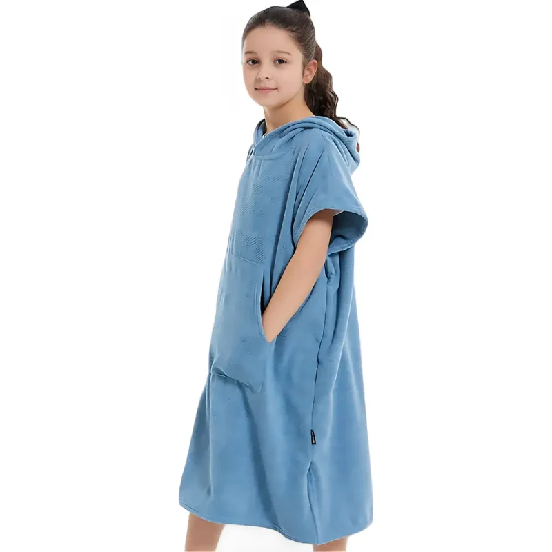 Poncho enfant plage