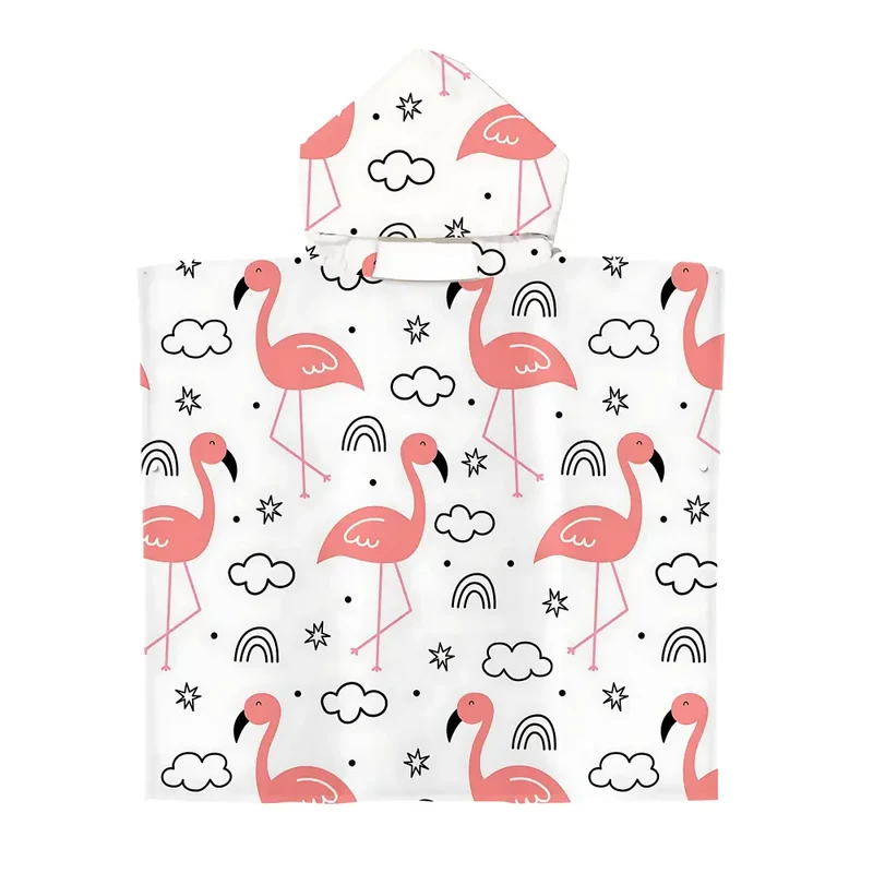 Poncho enfant animal