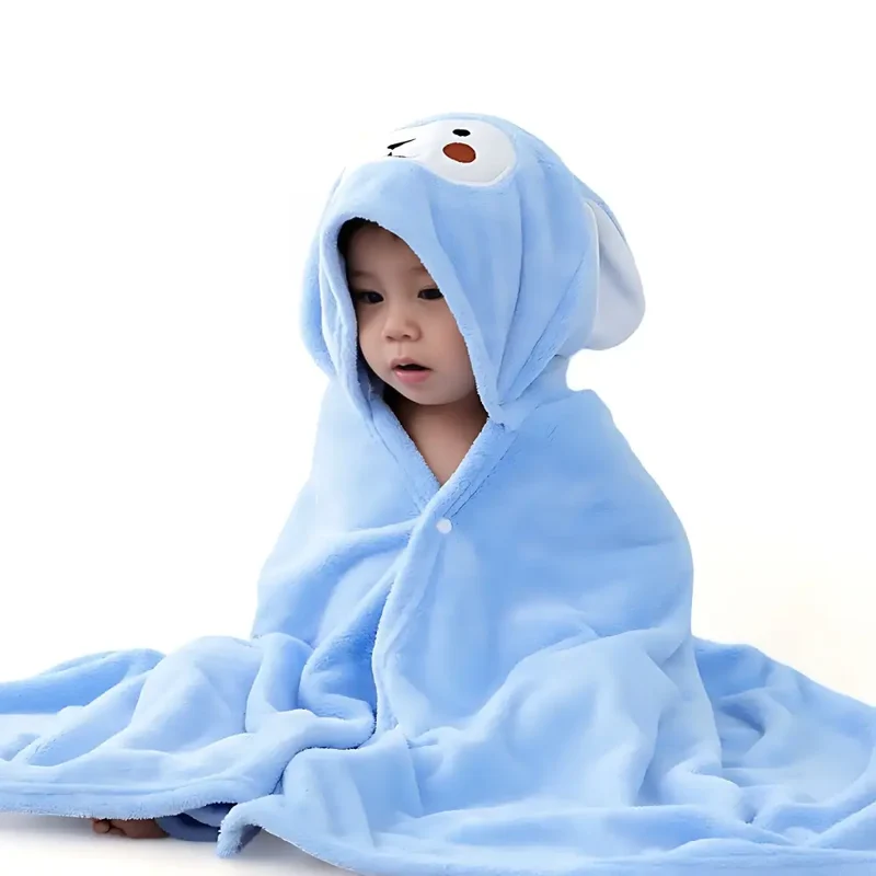 Poncho fille plage enfant