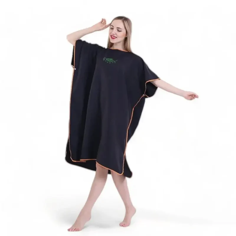 Poncho de bain adulte en eponge