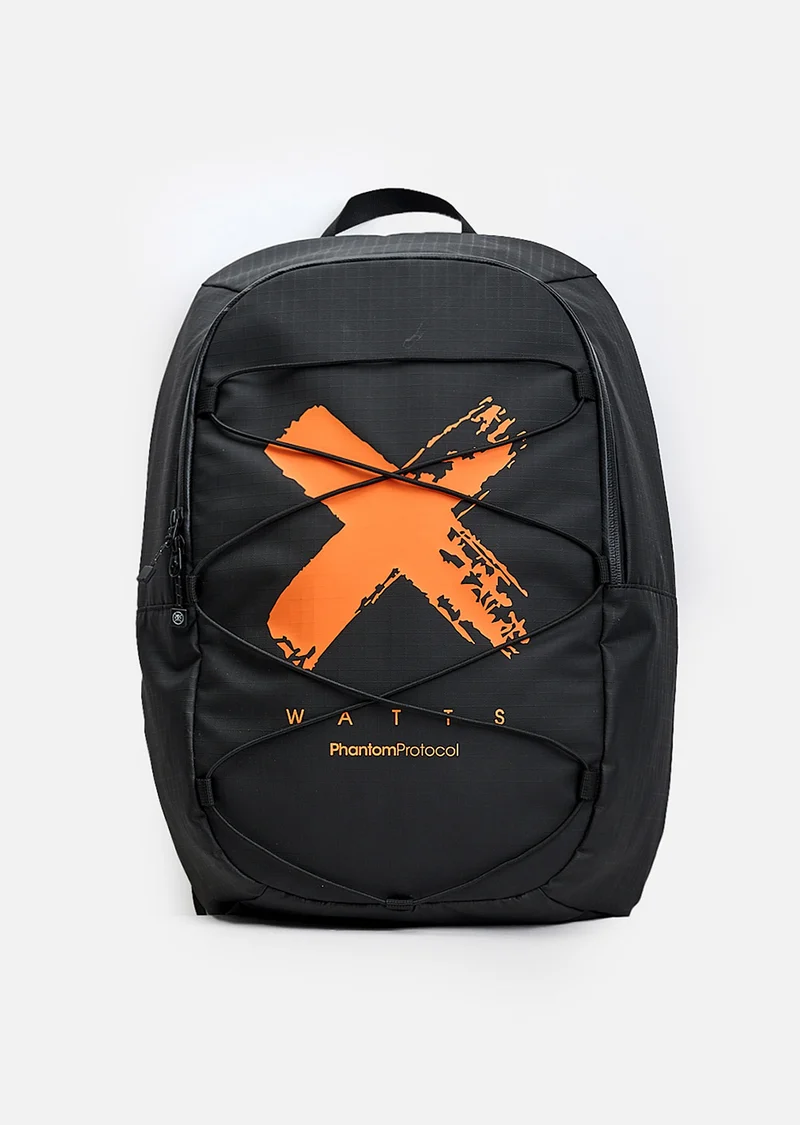 Sac à dos X-Over - Noir et Orange Fluo