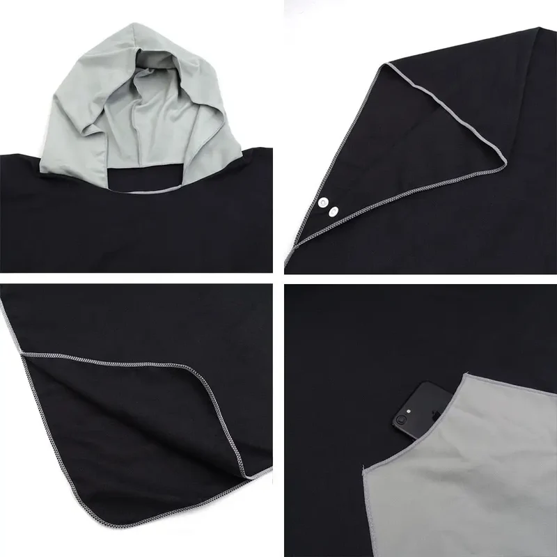Poncho avec poche
