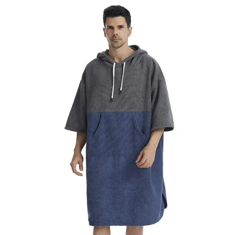 Patron poncho surf adulte